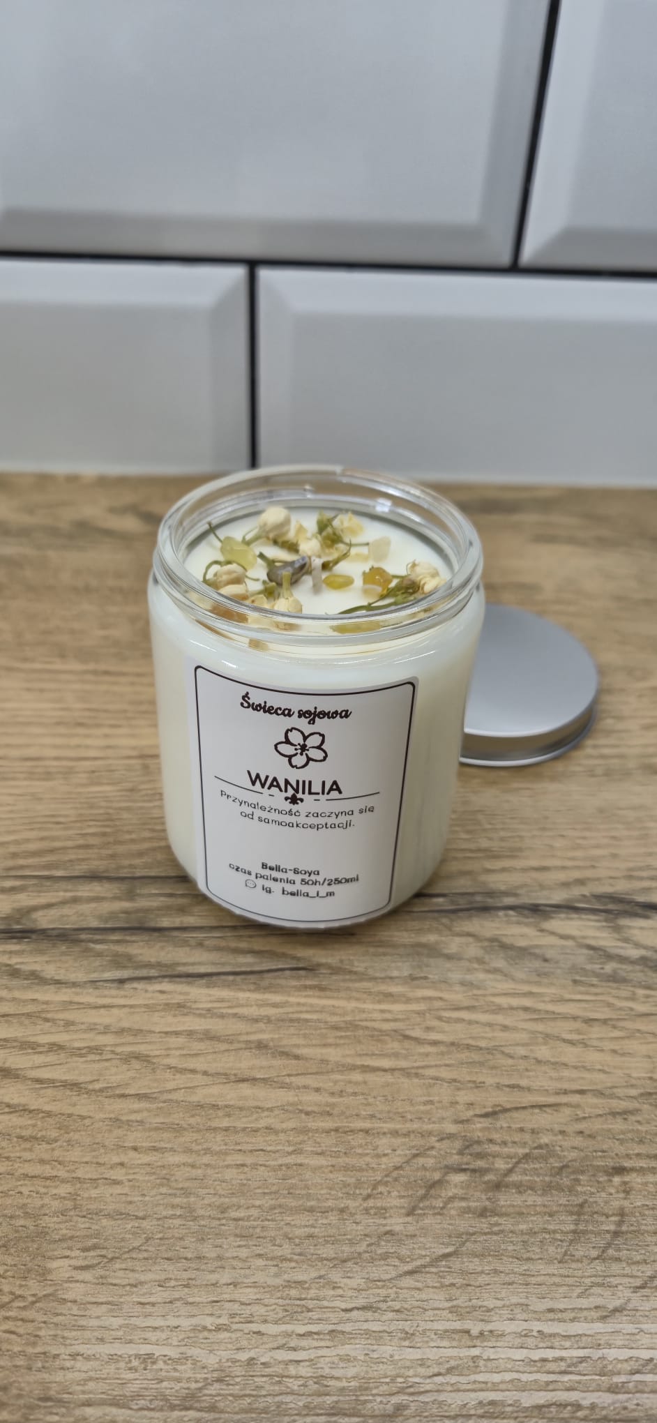 Świeca sojowa Wanilia